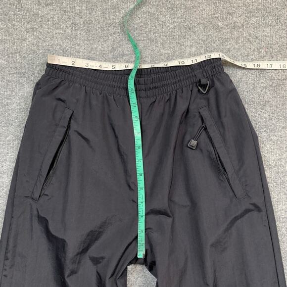 Vintage Early Winters Pants Womens S Small Black Lined Ankle Zip Windbreaker - Picture 9 of 15